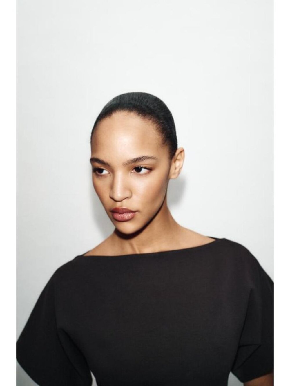 ZARA COMBINED INTERLOCK DRESS - Picture 4 of 7